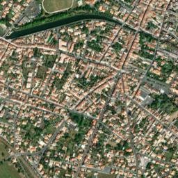 Saujon map(satellite map)
