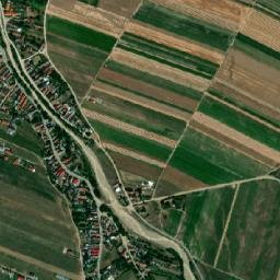Comuna Budila map(satellite map)