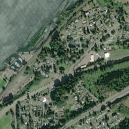 Cascade Locks map(satellite map)