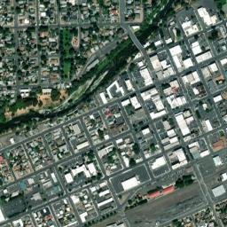 Pendleton map(satellite map)