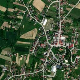 Križ map(satellite map)