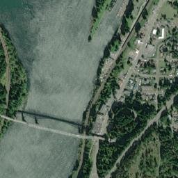 Pacific Crest Trail, Cascade Locks, OR 97014 High Resolution Satellite Map