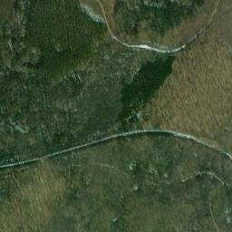 Forest County map(satellite map)
