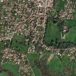 Orliénas map(satellite map)