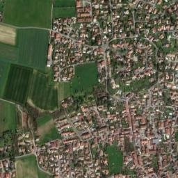 Toussieu map(satellite map)