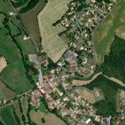 Chazelles map(satellite map)