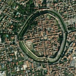 Cittadella map(satellite map)