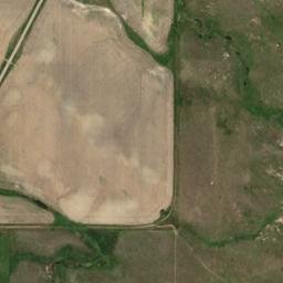 White Butte Road, Grand River National Grassland, Lemmon, SD  High Resolution Satellite Map