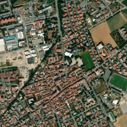 Zanica map(satellite map)