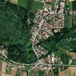 Santa Cristina map(satellite map)