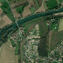Nersac map(satellite map)