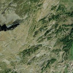 Valgrisenche map(satellite map)