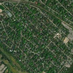 Rosemère map(satellite map)
