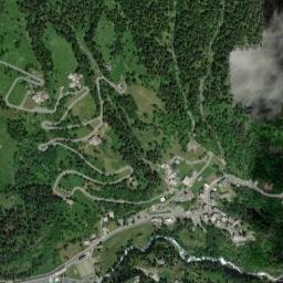 Champorcher map(satellite map)