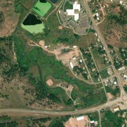Lame Deer map(satellite map)