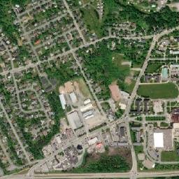 Antigonish map(satellite map)