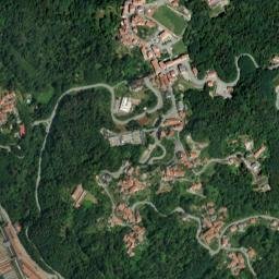 Fontanella-Ozino map(satellite map)