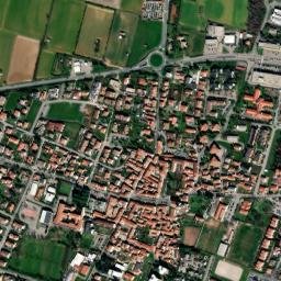 Busnago map(satellite map)