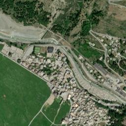 Cogne map(satellite map)