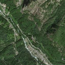 Pont-Bozet map(satellite map)
