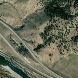 1509 Old U.S. 10 Columbus MT High Resolution Satellite Map