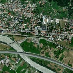 Donnas map(satellite map)