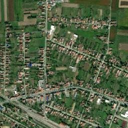 Čačinci map(satellite map)