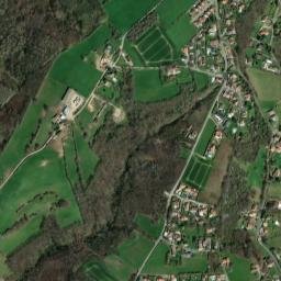 Saint-Just-Chaleyssin map(satellite map)