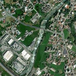 Pont-Saint-Martin map(satellite map)