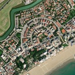 Caorle map(satellite map)