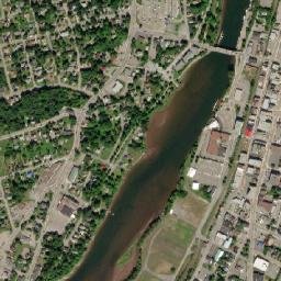 New Glasgow map(satellite map)