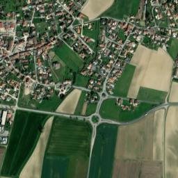 Luzinay map(satellite map)