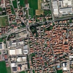 Ciserano map(satellite map)