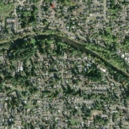 Satellite view of Orchard Hills Golf Course