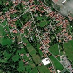 Pollone map(satellite map)