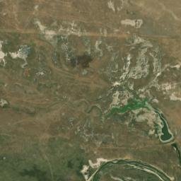 Harding County map(satellite map)