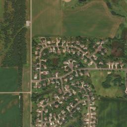 Satellite view of Veterans Golf Course