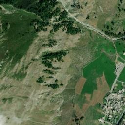 Rhemes-Notre-Dame map(satellite map)