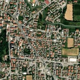 Scorzè map(satellite map)