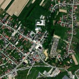 Popovača map(satellite map)
