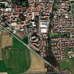 Caponago map(satellite map)