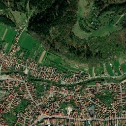 Zărnești map(satellite map)