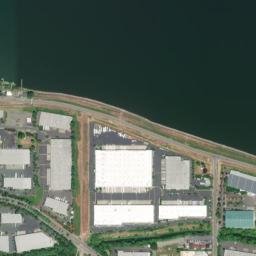 14510 Northeast Marine Drive, Portland, OR High Resolution Satellite Map