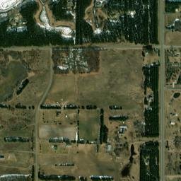 Isanti County map(satellite map)