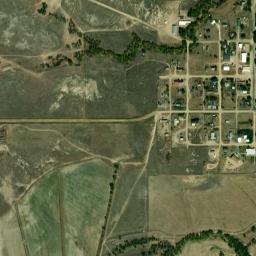 2nd St Camp Crook, South Dakota Satellite Map