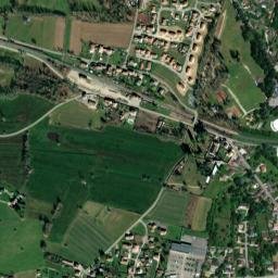 Les Abrets map(satellite map)