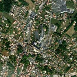 Nontron map(satellite map)