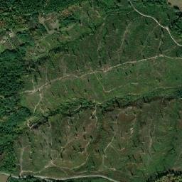 Grad Orahovica map(satellite map)