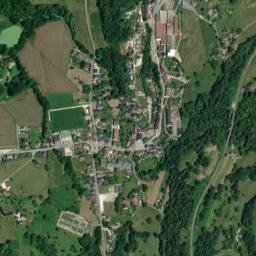 La Bridoire map(satellite map)
