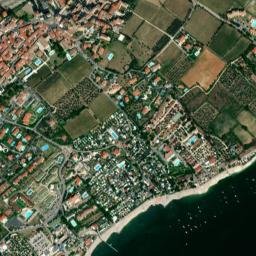Moniga del Garda map(satellite map)